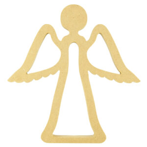 Anioł świąteczny MDF 20 cm