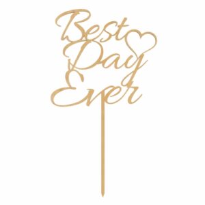 Topper na tort Best Day Ever