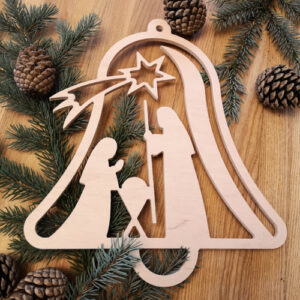 Obręcz drewniana Dzwonek 30 cm