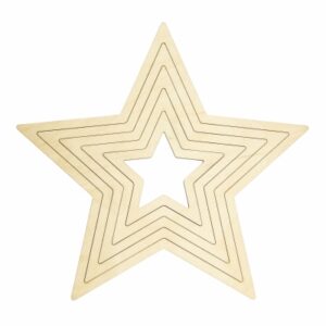 Gwiazdy drewniane
