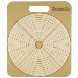 Zestaw obręcze drewniane 6 – 30 cm