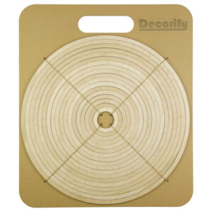 Zestaw obręcze drewniane 6 – 40 cm