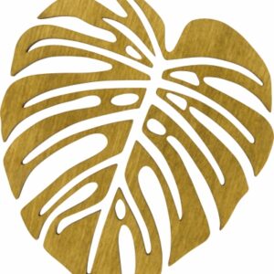 Podkładka pod kubek Monstera 4 szt. – dąb jasny