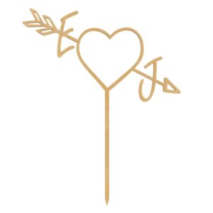 Topper na tort Własne Inicjały